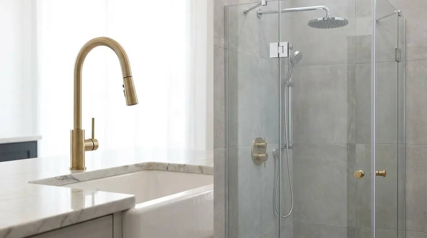 Faucets, Sinks & Shower Systems